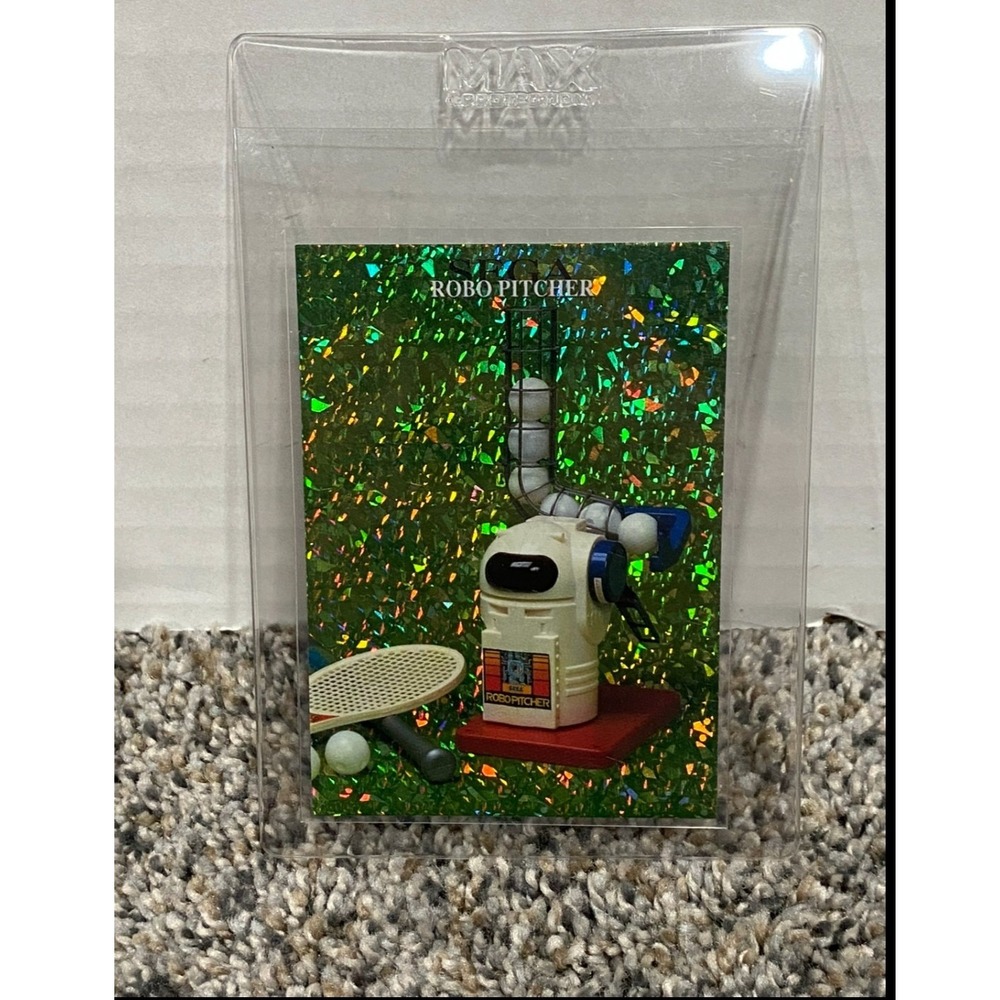 Trading Card Sega Freaks Robo Pitcher #58 Holo Sega Green Excellent